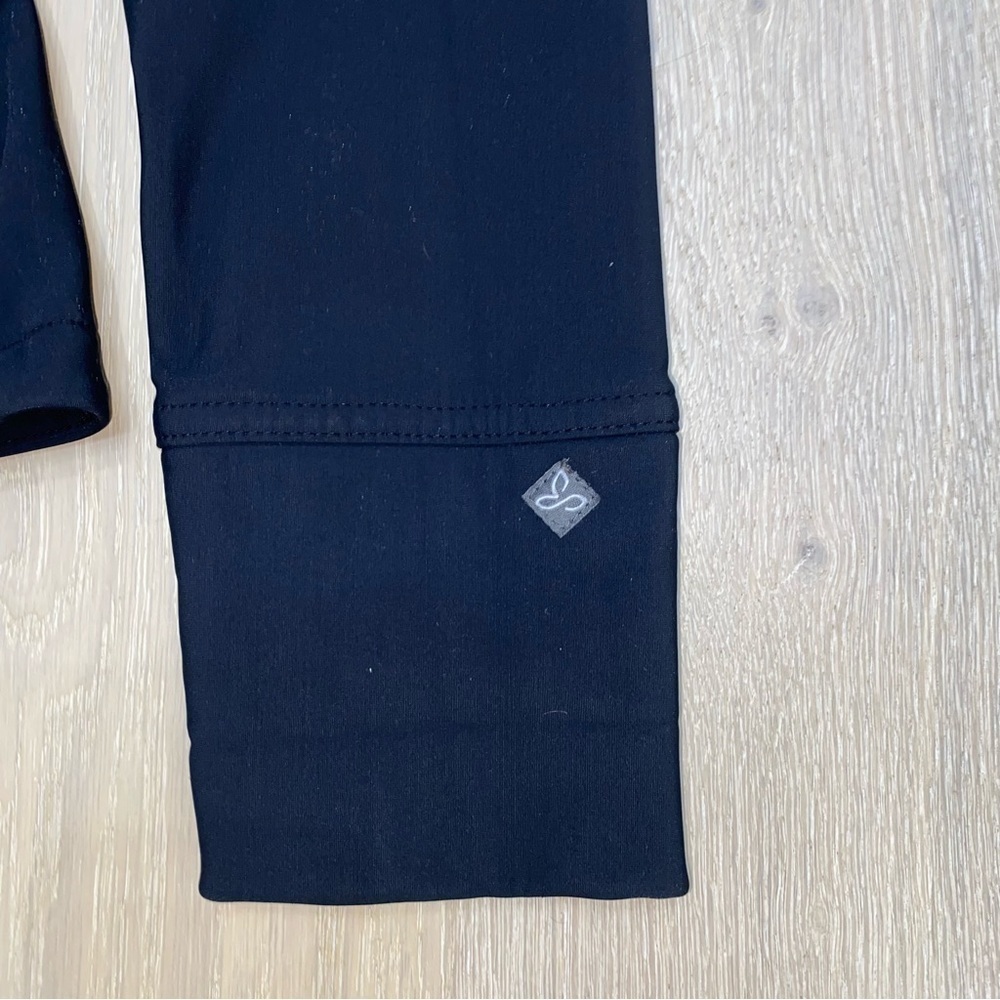 prAna Black Full Zip Fleece Lined Hooded Jacket - Picture 3 of 11